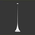 Modern Minimalist White Curved Lighting Combination With Sleek Design And Reflective Surface