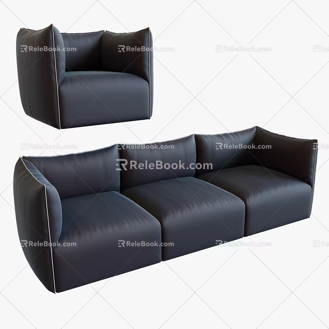 Setanta Sofa 3d model