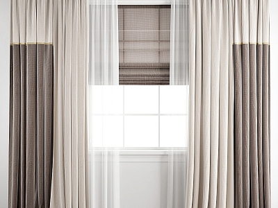 Fabric Curtain model