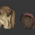 Various Style Daily Life Wigs With Different Colors And Natural Hair Look