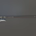 Tomahawk Halberd Battle Spear Battle Spear Long Axe Ge Long Handle Axe Game Weapon Cold Weapon Long Handle Weapon Low Face Number Low Model Simple Model Times 3d model