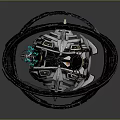 Modern Spacecraft 3d model