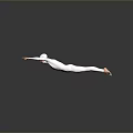 White Form Fitting Bodysuit With Sleek Design For Modern Fashion Appearance