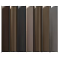 Modern Wall Panels with Multiple Color Options and Textured Design for Interior 3d model