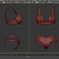 Modern Brown Lingerie Set Featuring Bras And Panties With Stylish Design