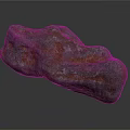 Natural Rusty Gray Rock With Rough Surface And Geological Texture