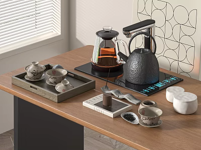 Electric Kettle Modern Electric Kettle Water Cup Electric Kettle Tea Kettle 3d model