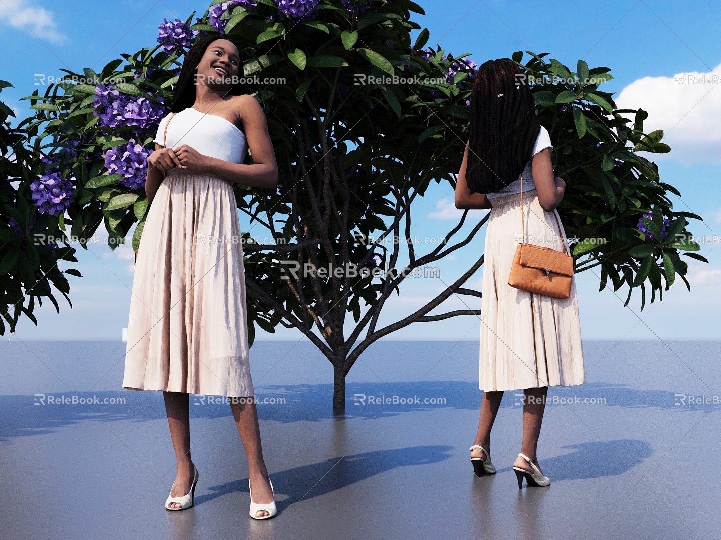 Women Personality Working Women Professionals Women 3d model