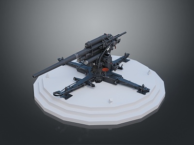 laser tower turret turntable sci-fi tower defense game tower defense sci-fi turret game turret game turret 3d model