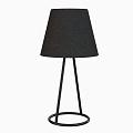 Nordic Table Lamp Simple Designer Personality Creative Living Room Hotel Villa Model Bedroom Bedside Lamp Stainless Steel Minimalist 3d model