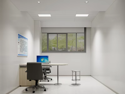 Modern Clinic Office 3d model