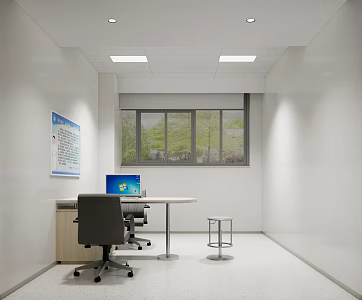 Modern Clinic Office 3d model