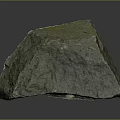 Natural Green Wood Stone Raw Block Featuring 3 Cm Measurement Label
