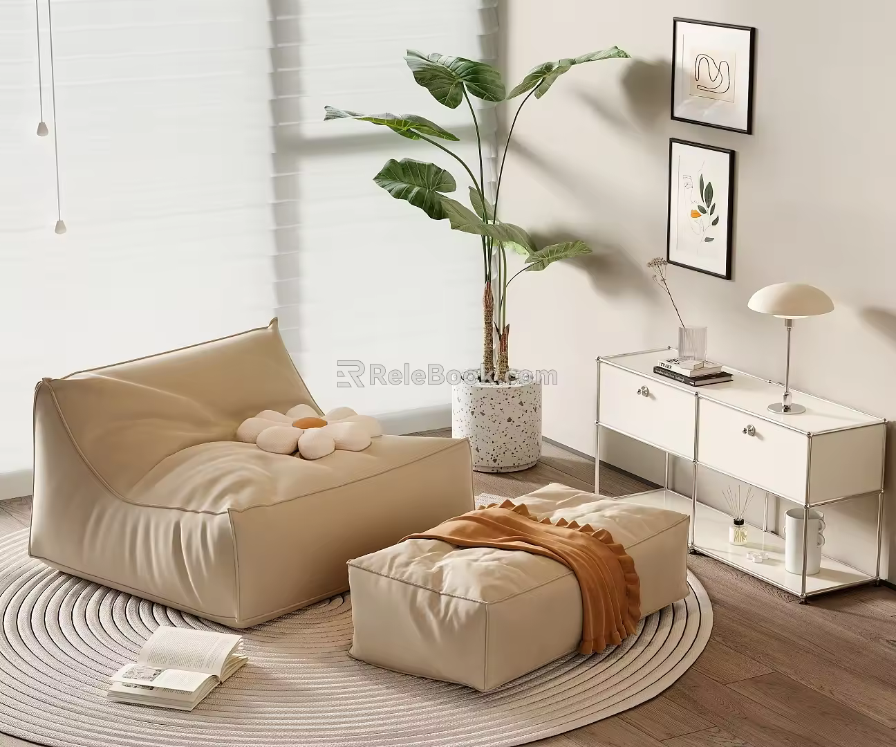 Lazy Sofa 3d model