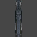 UNSC Infinity spacecraft 3d model
