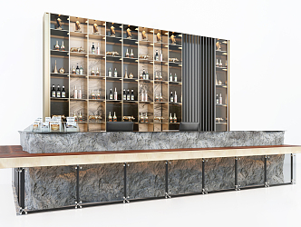 Modern Bar 3d model