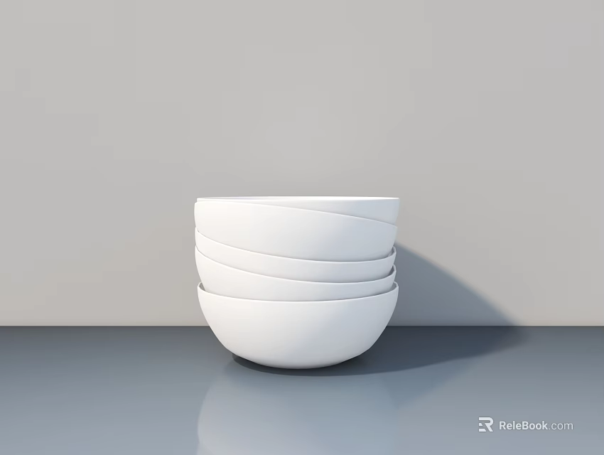 Sleek Modern White Toilet With Horizontal Stripe Design On Gray Surface And Light Gray Wall 3d model 