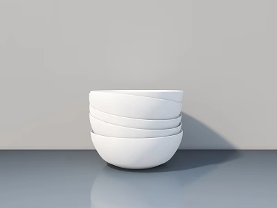 Sleek Modern White Toilet With Horizontal Stripe Design On Gray Surface And Light Gray Wall 3d model