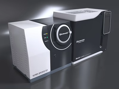 Medical Equipment Modern Biomedical Analyzer For Laboratory Testing With Advanced Technology 3d model