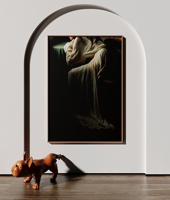 Hanging picture 3d model