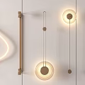 Modern Wall Lamps With Sleek Minimalist Circular Linear Illuminated Designs