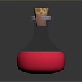 Potion Drug Magic Bottle Blood Bottle Magic Potion Plus Blood Potion Plus Magic Potion Water Energy Bottle 3d model