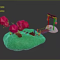 Game Environment Game Scene Fairy Tale Scene Fairy Tale Magic Scene Magic Item Fantasy Scene 3d model