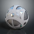 Modern Sci-Fi Equipment Sci-Fi Items Sci-Fi Ball Sci-Fi Components High-Tech Components 3d model