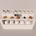 seasoning table 3d model