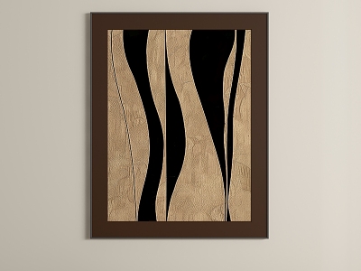 Middle Ancient Abstract Hanging Paintings model