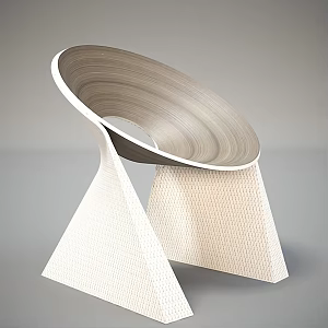 Modern Sofa Chair Leisure Chair 3d model