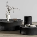 Poliform coffee table combination coffee table corner table 3d model