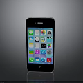 Modern Smartphone Electronic Gadget With Touch Screen And App Icons