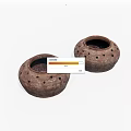 Old incense burner old objects 3d model
