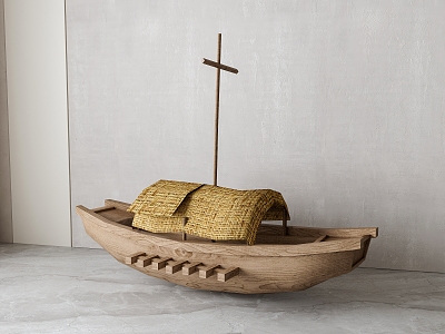 New Chinese Wooden Boat model