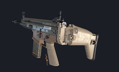 Assault Rifle 3d model