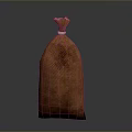 Sack Bag Grain Bag Bundle Sack Bundle Sack Jute Sack 3d model
