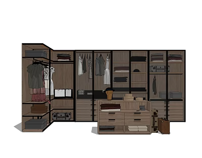 Wardrobe 3d model