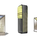 Modern Outdoor Lights With Contemporary Designs Metal Frames And Warm Yellow Lighting