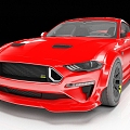 Ford Mustang RTR Spec5 sports car Luxury Racing Car Car 3d model