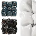 Three-dimensional wall ornaments 3d model