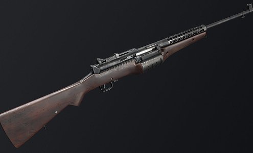 M1941 Johnson rifle 3d model