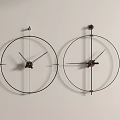 Modern pendant modern simple clock 3d model