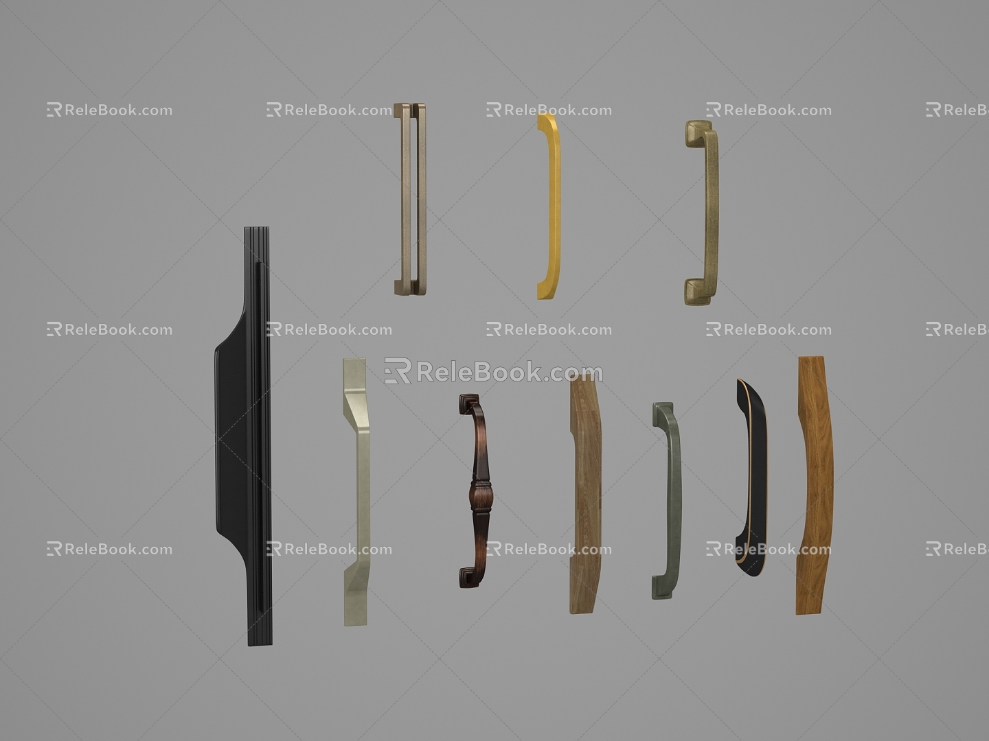 Hardware handle 3d model