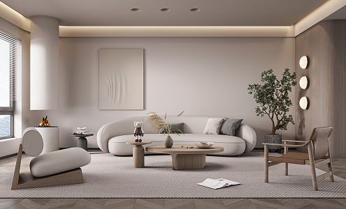 The Silent Living Room 3d model