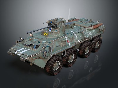 Modern Tank Light Tank Light Armor 3d model