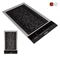 Solis Electric Cooktop With Black Heating Elements Digital Control Panel And Stainless Steel Frame