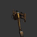 excavator arm 3d model