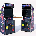 Modern game machine Old game machine 3d model