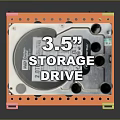 3.5 Inch Storage Drive Electronic Device With High Capacity Data Storage Performance